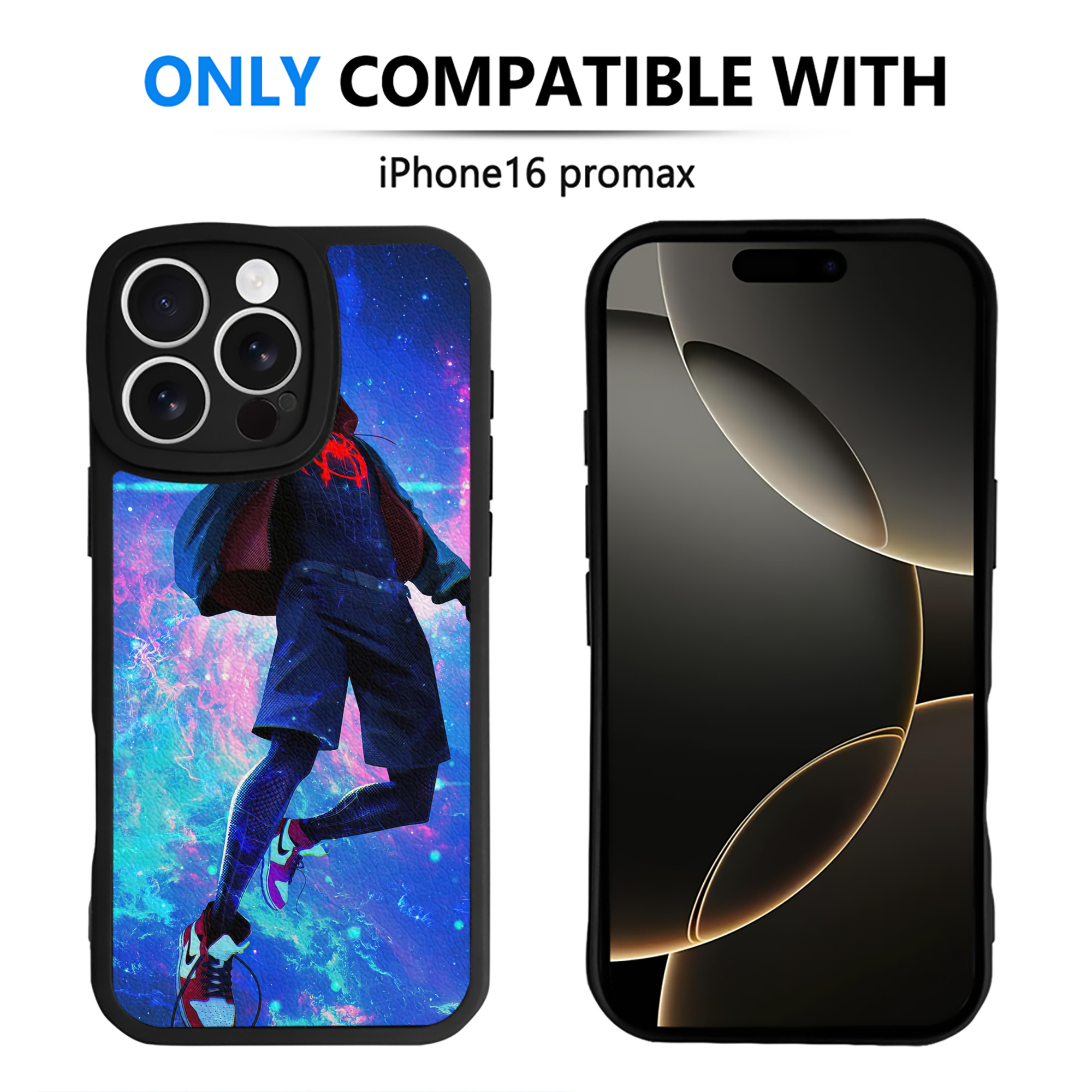 Spider Man スパイダーマン 【iPhone 16シリーズ対応】シリコンスマホケース（レザー調） 材質：シリコン